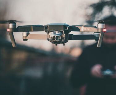 DJI Mavic Pro floating